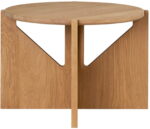 Sofabord, mørk natur, H52x36 cm, eg - Kategori: 4 Sofabord, mørk natur, H52x36 cm, eg