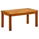 Sofabord til haven 70x40x36 cm massivt akacietræ - Kategori: 4 Sofabord til haven 70x40x36 cm massivt akacietræ