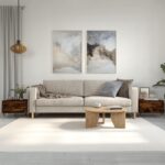 Sofaborde 2 stk. 50x46x35 cm konstrueret træ røget egetræsfarve - Kategori: 4 Sofaborde 2 stk. 50x46x35 cm konstrueret træ røget egetræsfarve