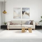 Sofaborde 2 stk. 50x46x35 cm konstrueret træ sort - Kategori: 4 Sofaborde 2 stk. 50x46x35 cm konstrueret træ sort