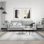 Sofaborde 2 stk. 50x46x50 cm konstrueret træ betongrå - Kategori: 4 Sofaborde 2 stk. 50x46x50 cm konstrueret træ betongrå