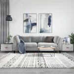 Sofaborde 2 stk. 50x50x40 cm konstrueret træ betongrå - Kategori: 4 Sofaborde 2 stk. 50x50x40 cm konstrueret træ betongrå
