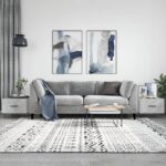 Sofaborde 2 stk. 50x50x40 cm konstrueret træ betongrå - Kategori: 4 Sofaborde 2 stk. 50x50x40 cm konstrueret træ betongrå