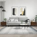 Sofaborde 2 stk. 50x50x40 cm konstrueret træ brun egetræsfarve - Kategori: 4 Sofaborde 2 stk. 50x50x40 cm konstrueret træ brun egetræsfarve