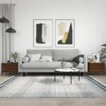 Sofaborde 2 stk. 50x50x40 cm konstrueret træ brun egetræsfarve - Kategori: 4 Sofaborde 2 stk. 50x50x40 cm konstrueret træ brun egetræsfarve