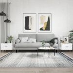 Sofaborde 2 stk. 50x50x40 cm konstrueret træ hvid - Kategori: 4 Sofaborde 2 stk. 50x50x40 cm konstrueret træ hvid