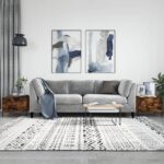 Sofaborde 2 stk. 50x50x40 cm konstrueret træ røget egetræsfarve - Kategori: 4 Sofaborde 2 stk. 50x50x40 cm konstrueret træ røget egetræsfarve