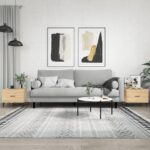 Sofaborde 2 stk. 50x50x40 cm konstrueret træ sonoma-eg - Kategori: 4 Sofaborde 2 stk. 50x50x40 cm konstrueret træ sonoma-eg