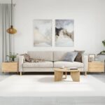 Sofaborde 2 stk. 50x50x40 cm konstrueret træ sonoma-eg - Kategori: 4 Sofaborde 2 stk. 50x50x40 cm konstrueret træ sonoma-eg
