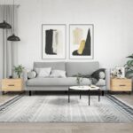 Sofaborde 2 stk. 50x50x40 cm konstrueret træ sonoma-eg - Kategori: 4 Sofaborde 2 stk. 50x50x40 cm konstrueret træ sonoma-eg