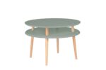 UFO Sofabord, 70 x 45 cm, Salviegrøn - Kategori: 4 UFO Sofabord, 70 x 45 cm, Salviegrøn