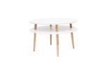 UFO Sofabord diameter 70cm x H 45cm Hvid - Kategori: 4 UFO Sofabord diameter 70cm x H 45cm Hvid