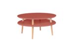 UFO Sofabord diameter 70cm x højde 35cm Antik pink - Kategori: 4 UFO Sofabord diameter 70cm x højde 35cm Antik pink
