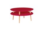 UFO Sofabord diameter 70cm x højde 35cm – Rød - Kategori: 4 UFO Sofabord diameter 70cm x højde 35cm - Rød