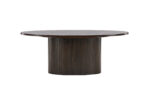VENTURE DESIGN Bianca sofabord, oval – mokka finér (120×55) - Kategori: 4 VENTURE DESIGN Bianca sofabord, oval - mokka finér (120x55)
