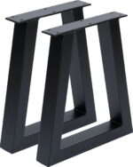 Villum, Understel, A-stel, Bordben til sofabord/bænk, sort, H40x35x6 cm - Kategori: 4 Villum, Understel, A-stel, Bordben til sofabord/bænk, sort, H40x35x6 cm