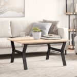 vidaXL bordben til sofabord 80x70x43 cm Y-stel støbejern - Kategori: 4 vidaXL bordben til sofabord 80x70x43 cm Y-stel støbejern
