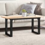 vidaXL bordben til sofabord 90x30x43 cm O-stel støbejern - Kategori: 4 vidaXL bordben til sofabord 90x30x43 cm O-stel støbejern