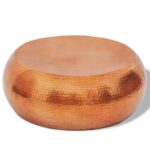 vidaXL hamret aluminiumssofabord sidebord messing/kobberfarvet - Kategori: 4 vidaXL hamret aluminiumssofabord sidebord messing/kobberfarvet