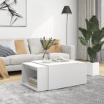 vidaXL indskudsborde 3 stk. 60x60x38 cm konstrueret træ hvid - Kategori: 4 vidaXL indskudsborde 3 stk. 60x60x38 cm konstrueret træ hvid