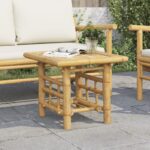 vidaXL sidebord 45x45x45 cm bambus - Kategori: 4 vidaXL sidebord 45x45x45 cm bambus