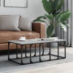 vidaXL sofabord 100x50x35,5 cm konstrueret træ grå sonoma-eg - Kategori: 4 vidaXL sofabord 100x50x35,5 cm konstrueret træ grå sonoma-eg