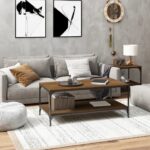 vidaXL sofabord 100x50x40 cm konstrueret træ brun egetræsfarve - Kategori: 4 vidaXL sofabord 100x50x40 cm konstrueret træ brun egetræsfarve