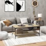 vidaXL sofabord 100x50x40 cm konstrueret træ sonoma-eg - Kategori: 4 vidaXL sofabord 100x50x40 cm konstrueret træ sonoma-eg