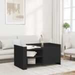 vidaXL sofabord 100x50x50 cm konstrueret træ sort - Kategori: 4 vidaXL sofabord 100x50x50 cm konstrueret træ sort