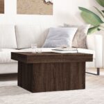 vidaXL sofabord 100x55x40 cm konstrueret træ brun egetræsfarve - Kategori: 4 vidaXL sofabord 100x55x40 cm konstrueret træ brun egetræsfarve