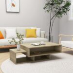vidaXL sofabord 105x55x32 cm konstrueret træ sonoma-eg - Kategori: 4 vidaXL sofabord 105x55x32 cm konstrueret træ sonoma-eg