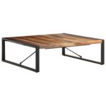 vidaXL sofabord 120x120x40 cm massivt træ - Kategori: 4 vidaXL sofabord 120x120x40 cm massivt træ
