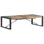 vidaXL sofabord 140x70x40 cm massivt genbrugstræ - Kategori: 4 vidaXL sofabord 140x70x40 cm massivt genbrugstræ