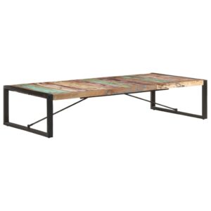 vidaXL sofabord 180x90x40 cm massivt genbrugstræ