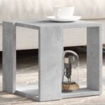vidaXL sofabord 32x32x30 cm konstrueret træ betongrå - Kategori: 4 vidaXL sofabord 32x32x30 cm konstrueret træ betongrå