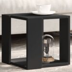 vidaXL sofabord 32x32x30 cm konstrueret træ sort - Kategori: 4 vidaXL sofabord 32x32x30 cm konstrueret træ sort