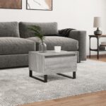 vidaXL sofabord 50x46x35 cm konstrueret træ grå sonoma-eg - Kategori: 4 vidaXL sofabord 50x46x35 cm konstrueret træ grå sonoma-eg