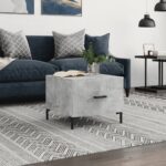 vidaXL sofabord 50x50x40 cm konstrueret træ betongrå