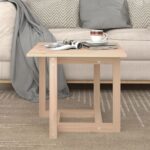 vidaXL sofabord 50x50x45 cm massivt fyrretræ - Kategori: 4 vidaXL sofabord 50x50x45 cm massivt fyrretræ