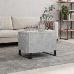 vidaXL sofabord 60×44,5×45 cm konstrueret træ betongrå - Kategori: 4 vidaXL sofabord 60x44,5x45 cm konstrueret træ betongrå