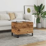 vidaXL sofabord 60×44,5×45 cm konstrueret træ gammeldags træ - Kategori: 4 vidaXL sofabord 60x44,5x45 cm konstrueret træ gammeldags træ