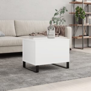 vidaXL sofabord 60x44,5x45 cm konstrueret træ hvid