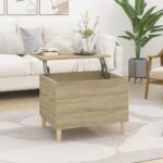 vidaXL sofabord 60×44,5×45 cm konstrueret træ sonoma-eg - Kategori: 4 vidaXL sofabord 60x44,5x45 cm konstrueret træ sonoma-eg