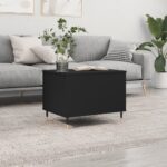 vidaXL sofabord 60x44,5x45 cm konstrueret træ sort
