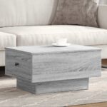 vidaXL sofabord 60x45x31 cm konstrueret træ grå sonoma-eg - Kategori: 4 vidaXL sofabord 60x45x31 cm konstrueret træ grå sonoma-eg