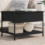 vidaXL sofabord 70x50x50 cm konstrueret træ sort - Kategori: 4 vidaXL sofabord 70x50x50 cm konstrueret træ sort