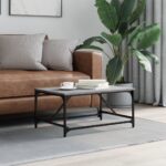 vidaXL sofabord 75x50x35 cm konstrueret træ grå sonoma-eg - Kategori: 4 vidaXL sofabord 75x50x35 cm konstrueret træ grå sonoma-eg