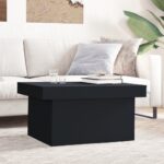 vidaXL sofabord 80x55x40 cm konstrueret træ sort - Kategori: 4 vidaXL sofabord 80x55x40 cm konstrueret træ sort