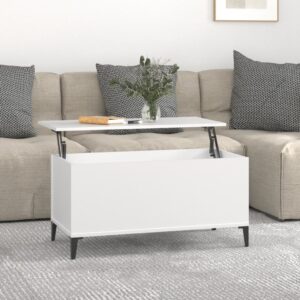 vidaXL sofabord 90x44,5x45 cm konstrueret træ hvid