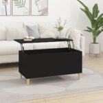 vidaXL sofabord 90×44,5×45 cm konstrueret træ sort - Kategori: 4 vidaXL sofabord 90x44,5x45 cm konstrueret træ sort
